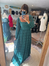 Load image into Gallery viewer, Two dress deal teal hand dye Sonoma and  Daydream dress in tan beige gauze fits small to xl sale ready to ship (Copy)