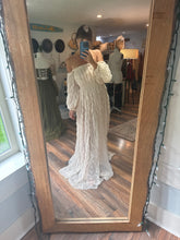 Load image into Gallery viewer, Ready to ship crinkle tulle you glow girl ivory dress sheer