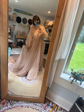 Load image into Gallery viewer, Ready to ship sale Robe rose color with gratitude slip