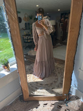 Load image into Gallery viewer, Bring it beige two piece with lace poetry top ready to ship sale