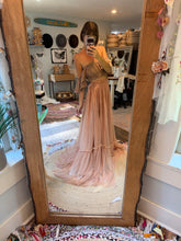 Load image into Gallery viewer, Ready to ship nothing quite like you tulle hand dyed skirt and mystical hand dye gauze top