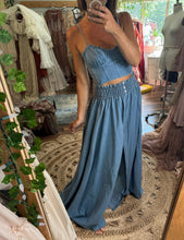 Load image into Gallery viewer, Ready to ship - Blue Jean Dreams two piece dress