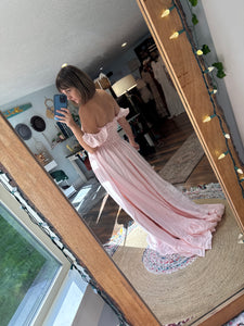Sale ready to ship pink always and forever dress