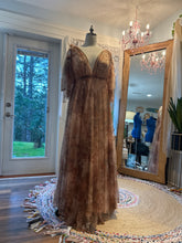 Load image into Gallery viewer, Ready to ship sale the becoming dress in sheer floral with seperate slip dress two dress deal