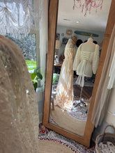 Load image into Gallery viewer, Ready to ship sale cream linen cotton nothing quite like you two piece with lace Sonoma top