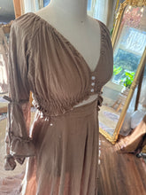 Load image into Gallery viewer, Ready to ship Dreams like these two piece tan brown linen cotton sale