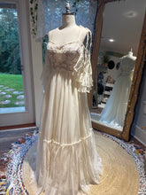 Load image into Gallery viewer, Sale - Custom dress with vintage lace