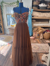 Load image into Gallery viewer, Preorder Hey Babe hand dye brown with embroidery embellishments allow four to six week (each is one of a kind)