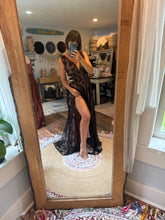 Load image into Gallery viewer, Ready to ship black lace slight sheer love me Wild dress