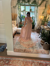 Load image into Gallery viewer, Adorable ready to ship nude blush  Poetry chiffon reclamation dress