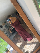 Load image into Gallery viewer, Ready to ship hand dyed two piece rust brown