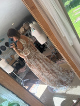 Load image into Gallery viewer, Blessed dress ready to ship sale crinkle print