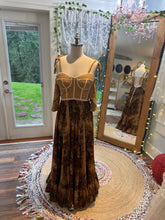 Load image into Gallery viewer, Ready to ship on sale we belong hand dyed lace/print dress