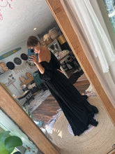 Load image into Gallery viewer, Ready to ship sale sugar sugar black linen cotton dress