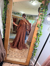 Load image into Gallery viewer, Preorder 6-8 week dreams like these rustic brown new floral crinkle