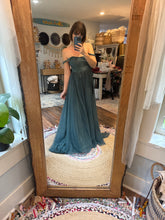 Load image into Gallery viewer, Spring sale hand dyed sleeveless corset dress with tulle