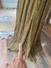 Load image into Gallery viewer, Juliet dress mustard lace very slight dye flaw ready to ship