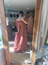 Load image into Gallery viewer, Two dress deal prairie hearts hand dye floral with Ready to ship hand dyed floral we belong dress sale)