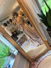 Load image into Gallery viewer, (Combine with others) Sale ruffle me open dress ready to ship crinkle brown floral