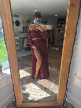 Load image into Gallery viewer, Ready to ship hand dyed two piece rust brown