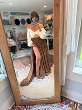 Load image into Gallery viewer, Ready to ship sale bring it top and brown skirt