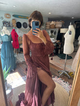 Load image into Gallery viewer, Euphoria flash sale hand dyed dark rustic rose brown
