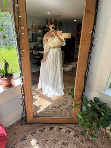 Three tops with two skirts package ready to ship