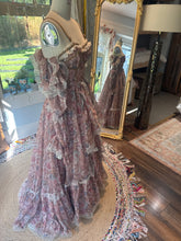 Load image into Gallery viewer, Ready to ship one of a kind Opaline dress in chiffon print sale