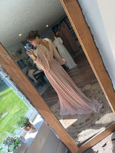 Load image into Gallery viewer, Flash sale Ready to ship nudes pearl sheer robe