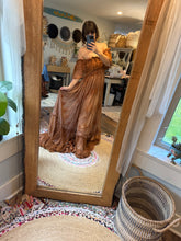 Load image into Gallery viewer, Ready to ship sale hand dyed show off those shoulders embroidery lace