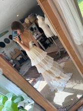 Load image into Gallery viewer, New - sample sale one of a kind sale Wander Dress in ivory linen cotton
