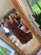 Load image into Gallery viewer, Reserved Meredith emerald and wine new style - Sonoma hand dyed embroidery lace dress