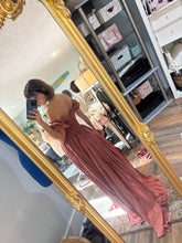 Load image into Gallery viewer, Ready to ship cotton rapture dress in rose flash sale