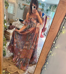 Preorder allow 6-8 werk poetry patchwork floral dress