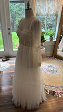 Load image into Gallery viewer, Sale ready to ship customized lace euphoria/hey babe hybrid off white