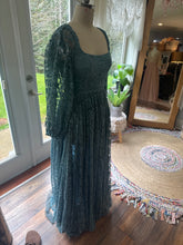 Load image into Gallery viewer, Hey babe slightly imperfect with blue hand dye lace two dress deal ready to ship