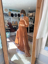 Load image into Gallery viewer, Ready to ship simply two piece in copper soft matte satin reversible top