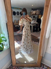 Load image into Gallery viewer, The kindest heart dress in embroidered ivory fabric ready to ship