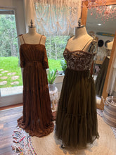Load image into Gallery viewer, Ready to ship sale brown Athena and one of a kind hey babe hand dyed two dress deal