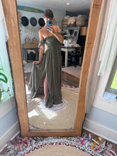 Load image into Gallery viewer, Two dress deal Olive always and forever dress and Ready to ship sale new blue color chiffon mystical wonders two piece dress