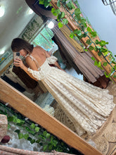 Load image into Gallery viewer, Preorder Poetry ivory scroll lace dress