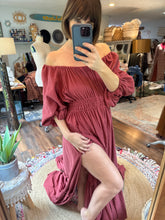 Load image into Gallery viewer, (Sale) Ready to ship sale Berry ruffle me right up cotton dress