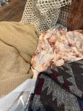 Load image into Gallery viewer, ) (Package h)ready to ship Box of fabric remnants perfect for baby layering (photo prop)