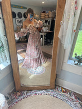 Load image into Gallery viewer, FLASH SALE Ready to ship one of a kind Opaline dress in chiffon print SAMPLE sale