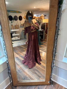 Ready to ship two top one skirt hand dyed end of summer sale