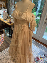Load image into Gallery viewer, Ready to ship Opaline champagne as shown adjustable sm-lrg (each is slightly one of a kind)