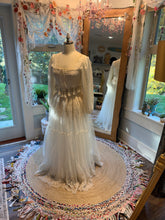 Load image into Gallery viewer, Ready to ship sale one of a kind top with lace skirt (ivory) fitting XS to large