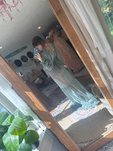 Load image into Gallery viewer, Two dress deal hand dye blue dress with bodysuit included and Always and forever dress on sale ready to ship