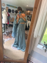 Load image into Gallery viewer, Two skirt one top deal ready to ship coastal blue dress