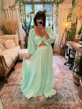 Load image into Gallery viewer, Random stuff sale Ready to ship seafoam hand dyed bring it two piece dress